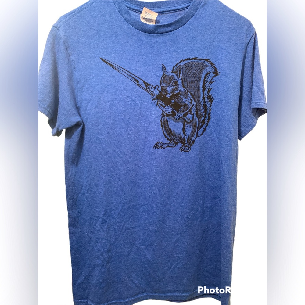 Blue Graphic Tee